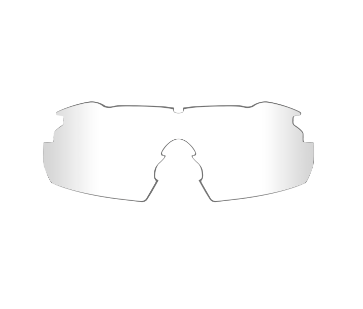 Wiley X WX VAPOR LENS Semi Rimless CLEAR N/a 44-25-133