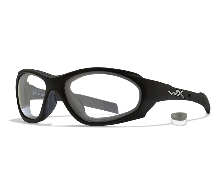 Wiley X XL-1 ADVANCED Sunglasses Full Rim MATTE BLACK No Lens Matte Black 62-17-122