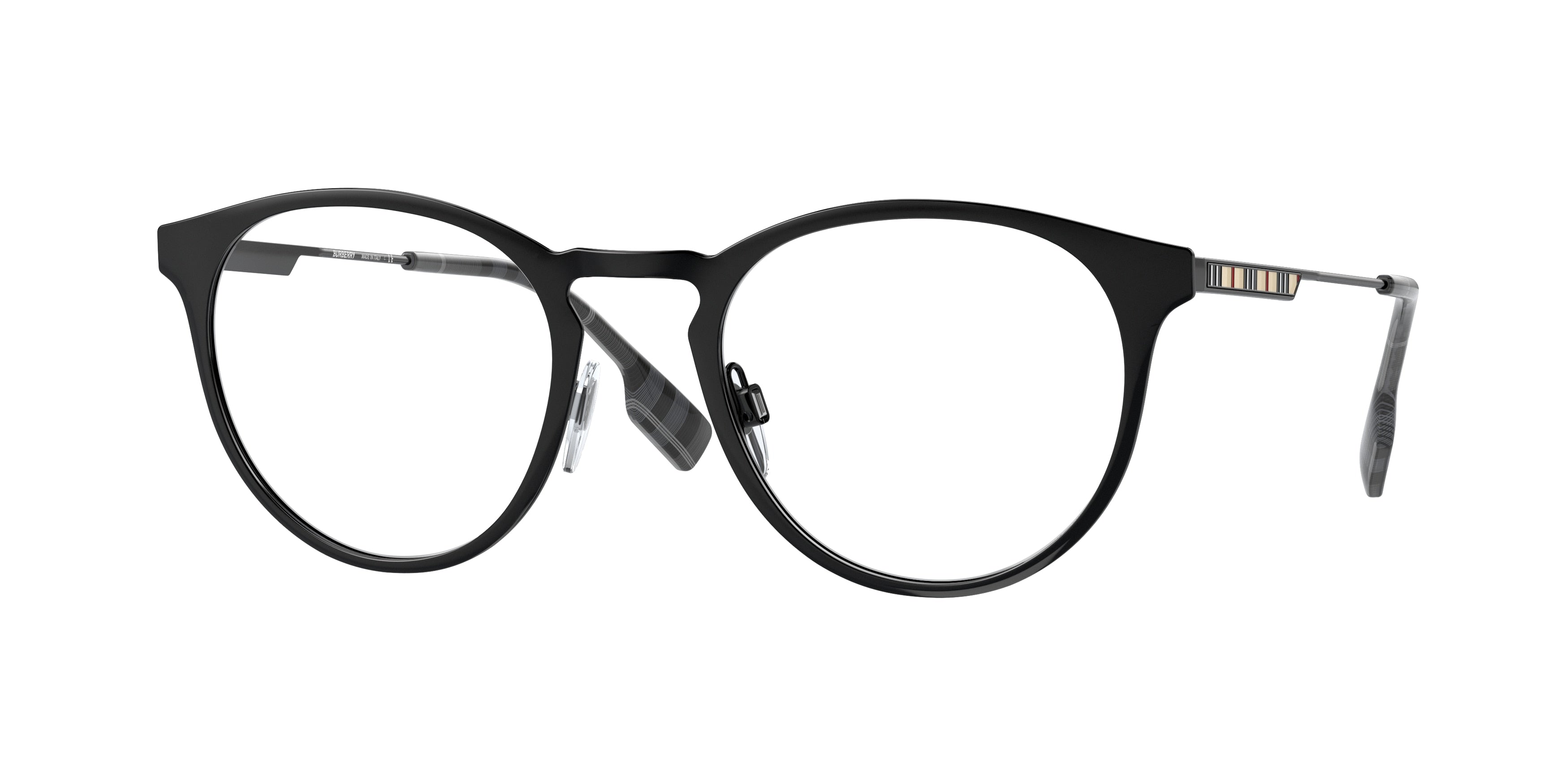 Burberry YORK BE1360 Phantos Eyeglasses  1001-Matte Black 50-145-21 - Color Map Black