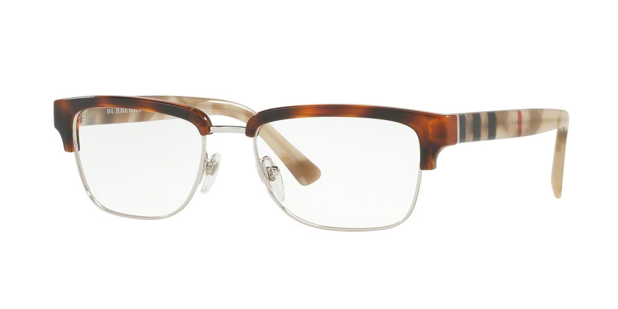 Burberry BE2224 Square Eyeglasses  3601-LIGHT HAVANA 54-18-145 - Color Map havana