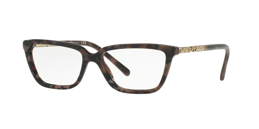 Burberry BE2246 Rectangle Eyeglasses 3624-SPOTTED BROWN 53-15-140 - Color Map brown