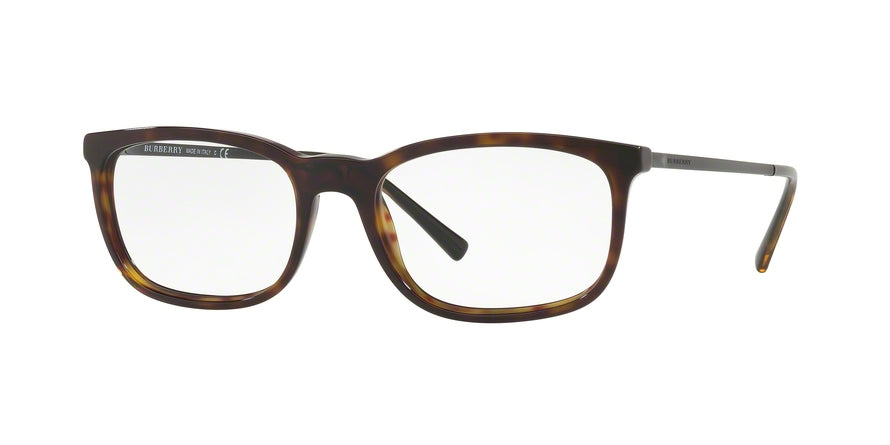 Burberry BE2267F Rectangle Eyeglasses 3002-DARK HAVANA 55-18-145 - Color Map havana