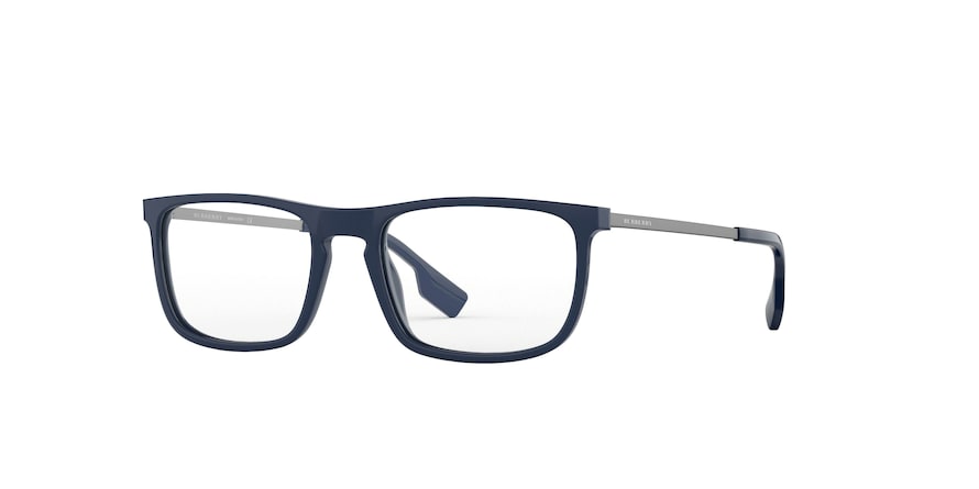 Burberry BE2288 Rectangle Eyeglasses 3770-BLUE 53-19-145 - Color Map blue