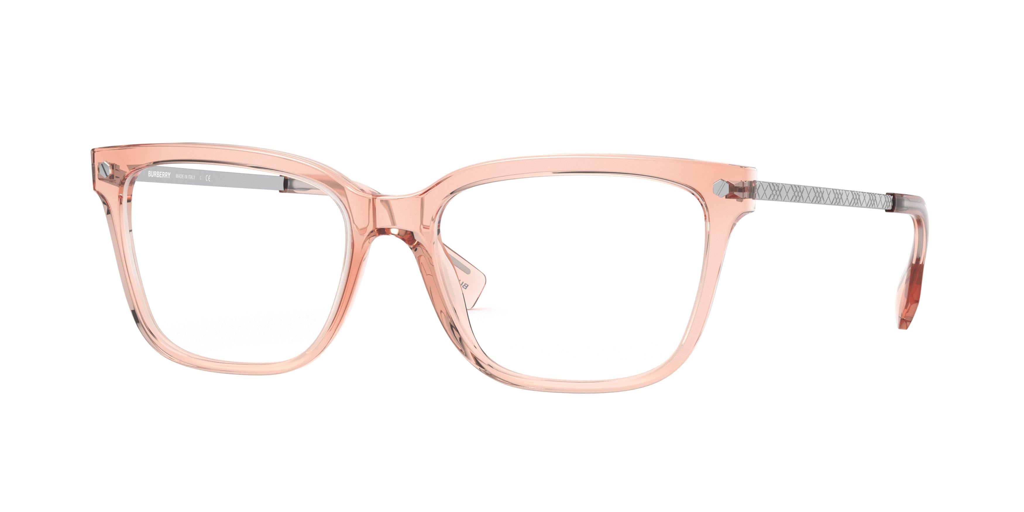 Burberry HART BE2319 Square Eyeglasses 3865-Silver 52-140-17 - Color Map Silver
