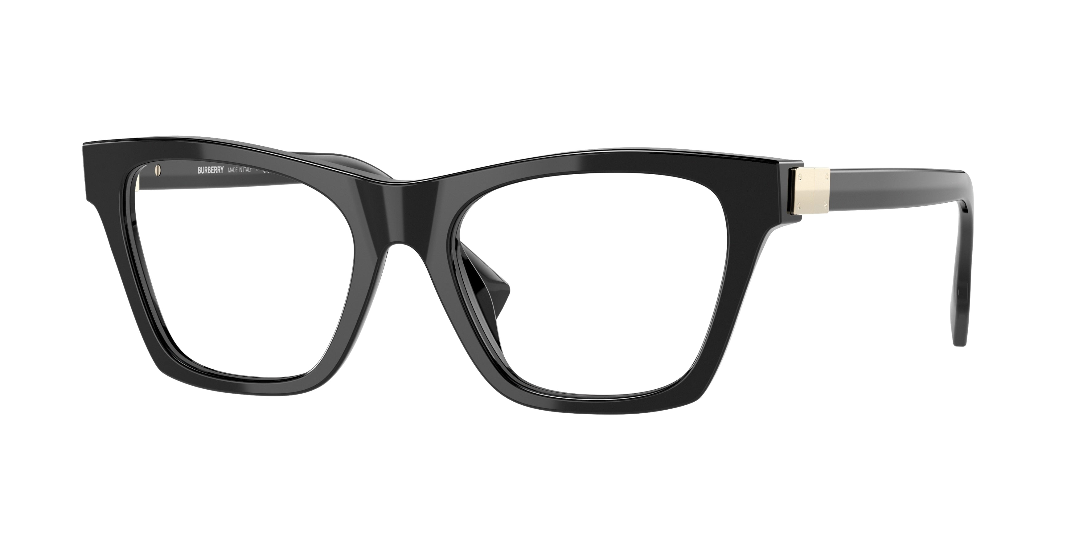 Burberry ARLO BE2355 Square Eyeglasses  3001-Black 50-140-18 - Color Map Black