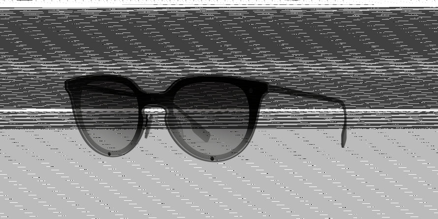 Burberry BE3102 Phantos Sunglasses  12838G-BLACK RUBBER 39-139-145 - Color Map black