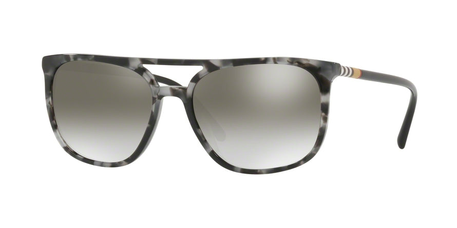 Burberry BE4257 Square Sunglasses 35336I-GREY HAVANA 57-17-145 - Color Map grey