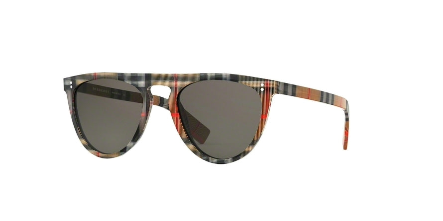 Burberry BE4281 Pilot Sunglasses 3778/3-VINTAGE CHECK 54-21-145 - Color Map multi