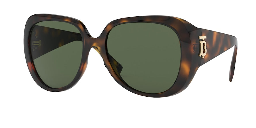 Burberry BE4303 Square Sunglasses 300271-DARK HAVANA 57-18-135 - Color Map havana