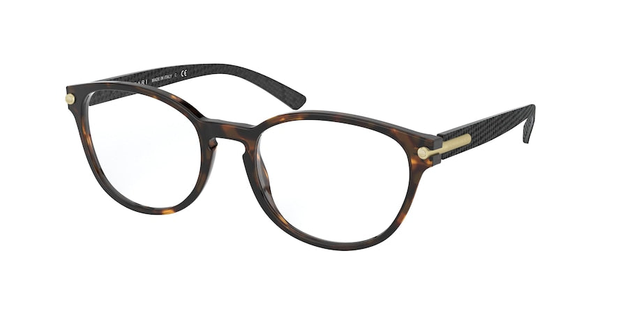 Bvlgari BV3042 Phantos Eyeglasses  504-DARK HAVANA 53-19-140 - Color Map havana