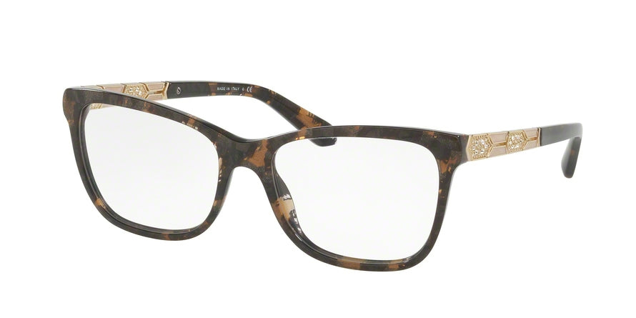 Bvlgari BV4135B Rectangle Eyeglasses  5416-TAUPE BROWN BVLGARI (MAMBA) 55-17-140 - Color Map brown