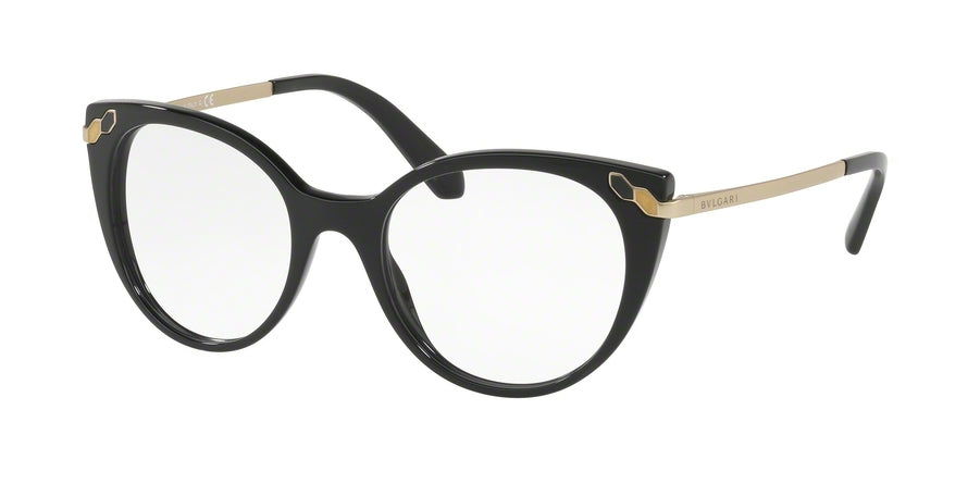 Bvlgari BV4150 Phantos Eyeglasses  501-BLACK 51-19-140 - Color Map black