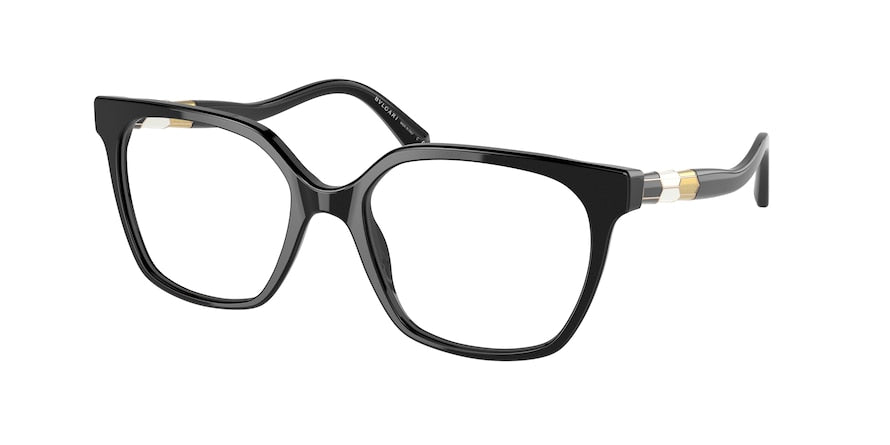 Bvlgari BV4205F Pillow Eyeglasses  501-BLACK 54-18-145 - Color Map black