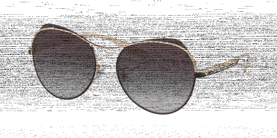 Bvlgari BV6120 Pilot Sunglasses  20338G-PALE GOLD/BLACK 57-17-140 - Color Map black