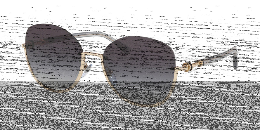 Bvlgari BV6123 Butterfly Sunglasses  278/8G-PALE GOLD 56-18-140 - Color Map gold