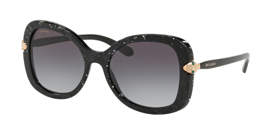 Bvlgari BV8202BF Butterfly Sunglasses  54128G-BVLGARI BLACK MAMBA 54-18-145 - Color Map black