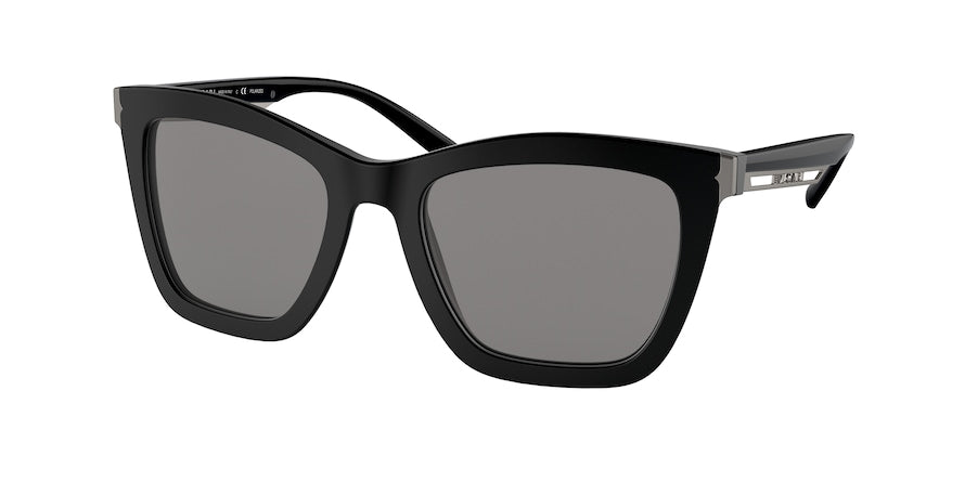 Bvlgari BV8233F Rectangle Sunglasses 531381-MATTE BLACK 54-20-145 - Color Map black
