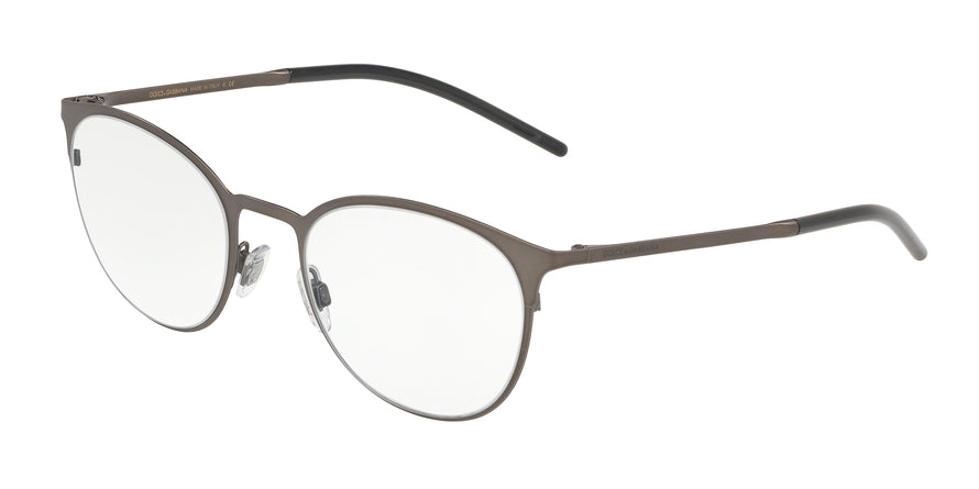 DOLCE & GABBANA DG1319 Phantos Eyeglasses 1286-MATTE DARK GUNMETAL 51-21-140 - Color Map gunmetal