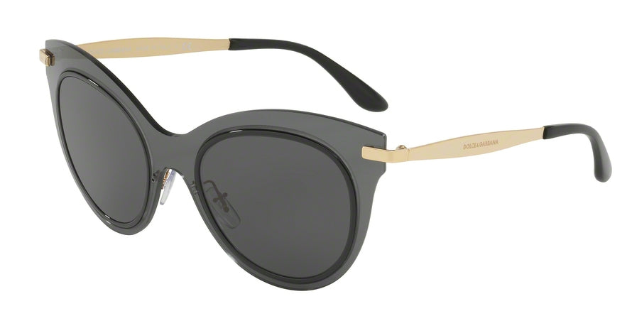 DOLCE & GABBANA DG2172 Butterfly Sunglasses  02/87-SMOKE 51-20-140 - Color Map multicolor