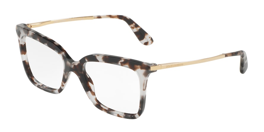 DOLCE & GABBANA DG3261 Square Eyeglasses 2888-FOG CUBE 53-17-145 - Color Map grey