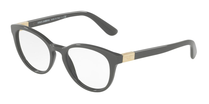 DOLCE & GABBANA DG3268 Phantos Eyeglasses 3090-GREY 48-18-140 - Color Map grey