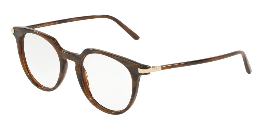 DOLCE & GABBANA DG3288 Phantos Eyeglasses 3118-BROWN HORN 50-19-145 - Color Map brown