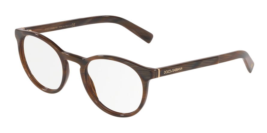 DOLCE & GABBANA DG3309 Phantos Eyeglasses 3118-BROWN HORN 54-21-145 - Color Map brown