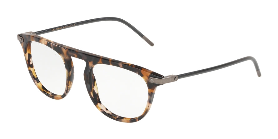 DOLCE & GABBANA DG3318 Phantos Eyeglasses 3141-BLUE HAVANA 50-20-145 - Color Map havana
