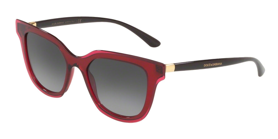 DOLCE & GABBANA DG4362F Phantos Sunglasses 32118G-TRANSPARENT BORDEAUX 51-18-140 - Color Map bordeaux