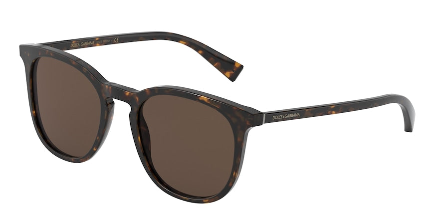 DOLCE & GABBANA DG4372 Phantos Sunglasses  502/73-HAVANA 51-20-140 - Color Map havana