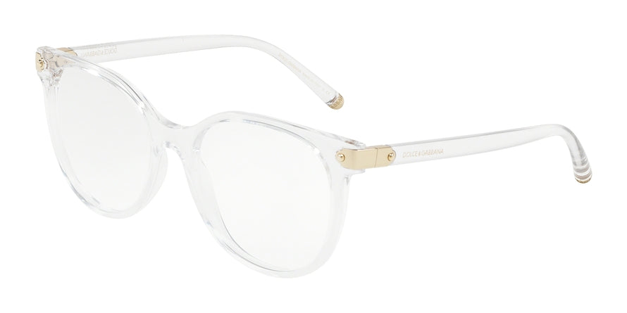 DOLCE & GABBANA DG5032 Phantos Eyeglasses 3133-CRYSTAL 53-17-140 - Color Map clear