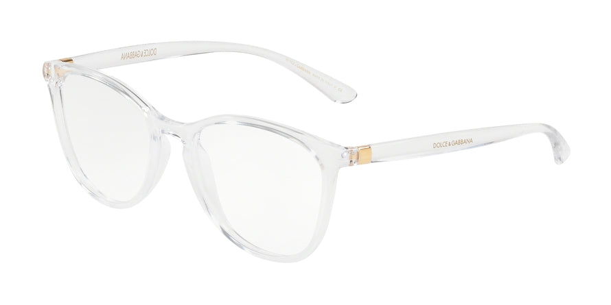 DOLCE & GABBANA DG5034 Oval Eyeglasses 3133-CRYSTAL 53-17-140 - Color Map crystal