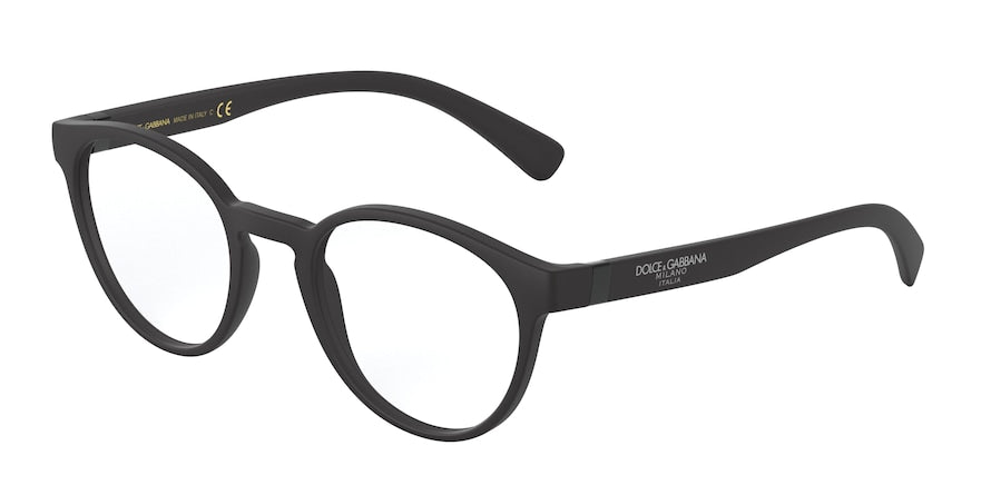 DOLCE & GABBANA DG5046 Phantos Eyeglasses  2525-MATTE BLACK 51-21-145 - Color Map black