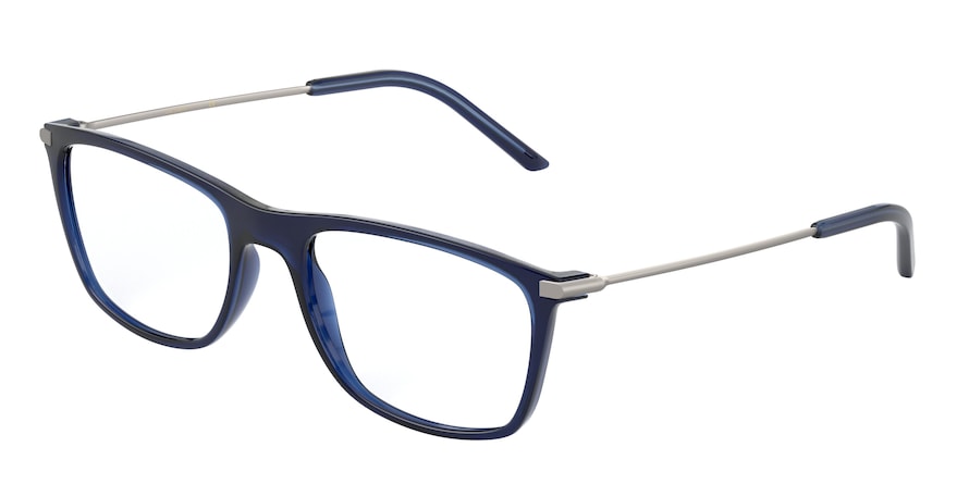 DOLCE & GABBANA DG5048 Rectangle Eyeglasses 3094-BLUE 55-19-145 - Color Map blue