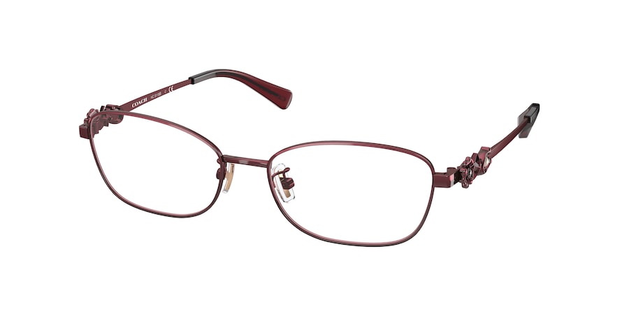 Coach HC5118B Pillow Eyeglasses  9346-SHINY PURPLE 54-17-140 - Color Map purple/reddish