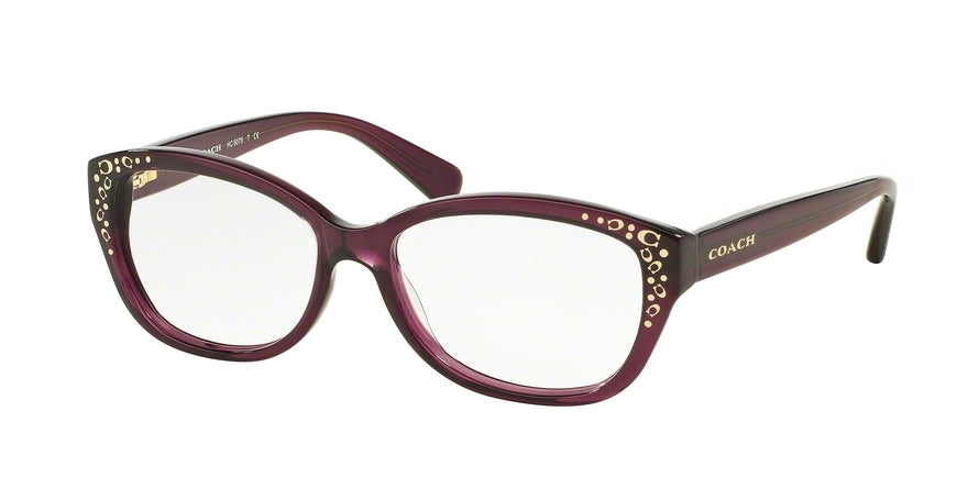 Coach HC6076F Cat Eye Eyeglasses  5043-PURPLE 53-15-135 - Color Map violet