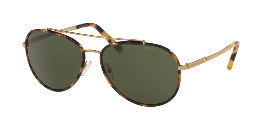 Michael Kors IDA MK1019 Pilot Sunglasses  116371-TOKYO TORTOISE/GOLD-TONE 59-15-135 - Color Map havana
