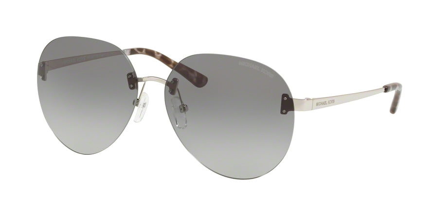 Michael Kors SYDNEY MK1037 Pilot Sunglasses 115311-SHINY SILVER 60-14-140 - Color Map gold