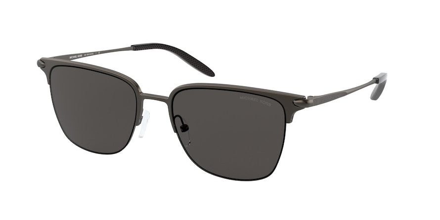 Michael Kors ARCHIE MK1060 Square Sunglasses 123287-MATTE GUNMETAL 54-18-145 - Color Map gunmetal