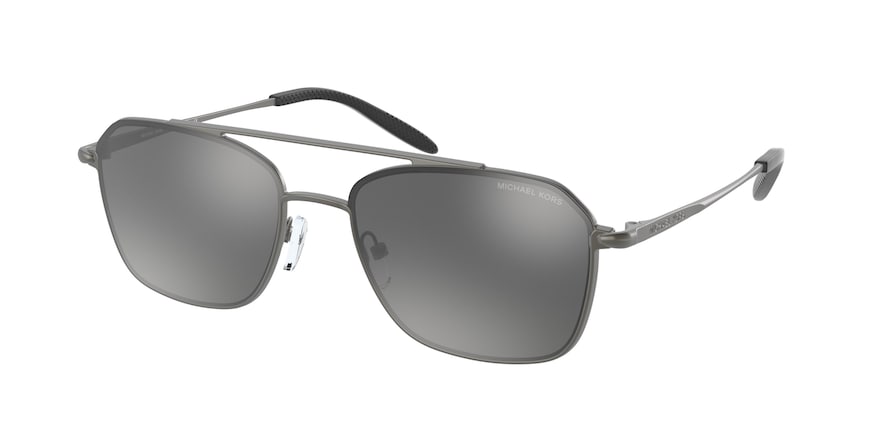 Michael Kors PIERCE MK1086 Pilot Sunglasses 12326G-MATTE GUNMETAL 57-18-145 - Color Map gunmetal