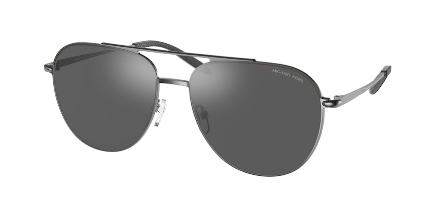 Michael Kors DALTON MK1093 Pilot Sunglasses 12326G-MATTE GUNMETAL 60-16-145 - Color Map gunmetal