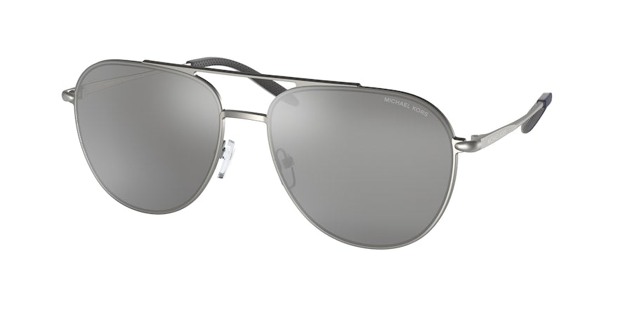 Michael Kors DALTON MK1093 Pilot Sunglasses 12356G-SILVER 60-16-145 - Color Map silver