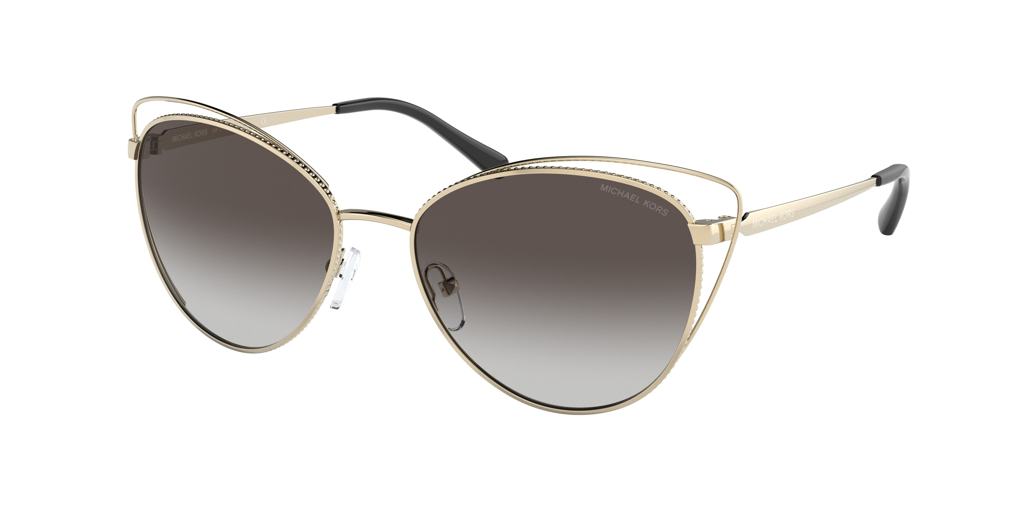 Michael Kors RIMINI MK1117 Sunglasses 10148G-Light Gold 56-140-17 - Color Map Gold