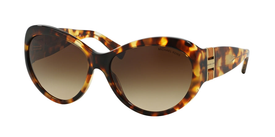 Michael Kors BRAZIL MK2002QM Cat Eye Sunglasses  302813-JET SET TORTOISE 60-16-125 - Color Map havana
