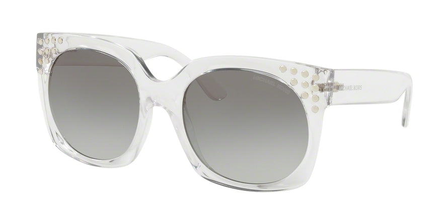 Michael Kors DESTIN MK2067 Square Sunglasses 334711-CLEAR CRYSTAL 56-19-140 - Color Map clear