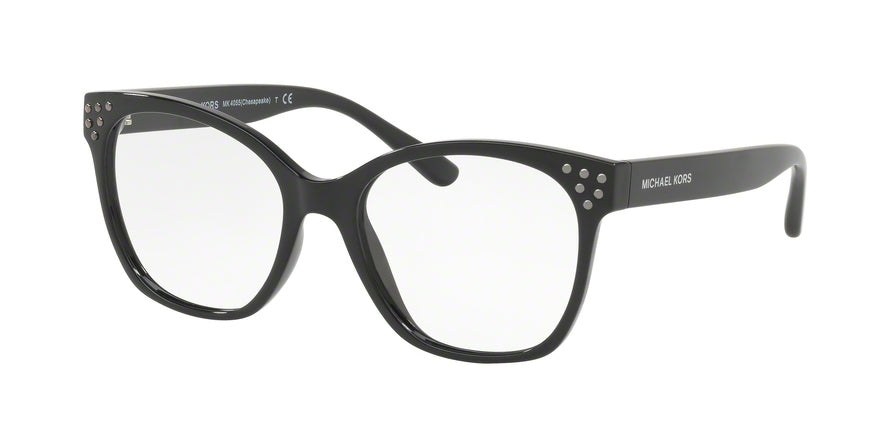 Michael Kors CHESAPEAKE MK4055 Square Eyeglasses 3009-BLACK 52-17-140 - Color Map black