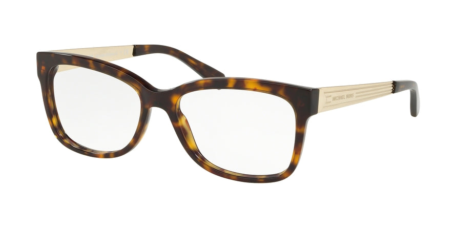 Michael Kors PALOMA III MK4064F Cat Eye Eyeglasses 3006-DK TORTOISE 55-15-140 - Color Map havana