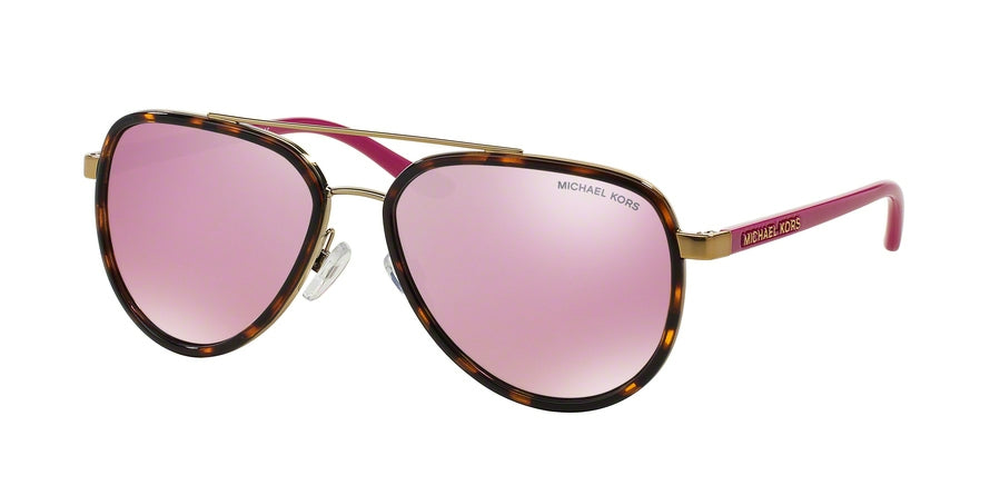 Michael Kors PLAYA NORTE MK5006 Pilot Sunglasses 10357V-TORTOISE/ GOLD 57-16-135 - Color Map havana