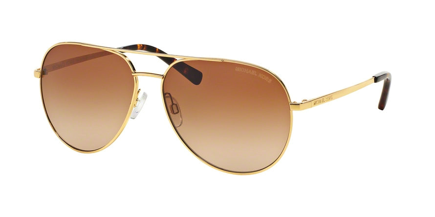 Michael Kors RODINARA MK5009 Pilot Sunglasses 105013-GOLD 58-13-135 - Color Map gold