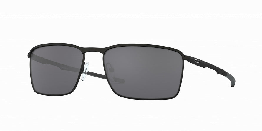 Oakley CONDUCTOR 6 OO4106 Rectangle Sunglasses  410601-MATTE BLACK 58-16-136 - Color Map black